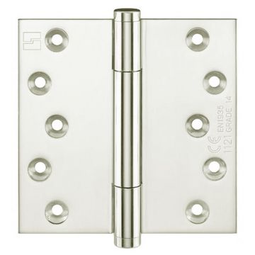 Tritech Hinge 100 x 100mm FR60 Concealed Bearing Brass Polished Nickel Plate