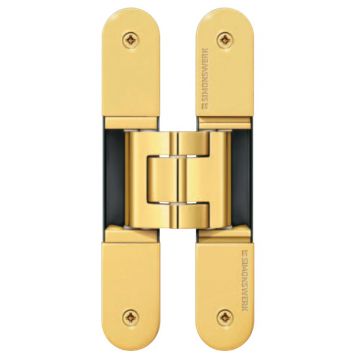 Tectus 240 3D hinge Electro Brass Plated