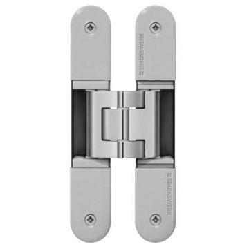 Tectus 540 3D A8 Projection Hinge 100 kg  Satin Nickel Finish