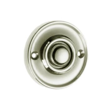 Bell Push 59 mm Polished Nickel Plate
