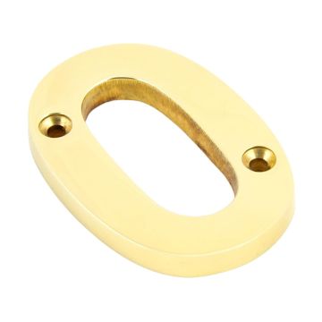 Screw Fix Number 0 78 mm Polished Brass Unlacquered