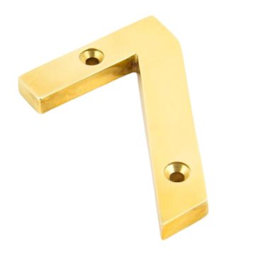 Screw Fix 7 Number 78 mm Polished Brass Unlacquered