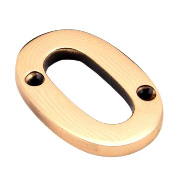 Screw Fix 0 Number 78 mm Aged Polished Bronze Unlacquered