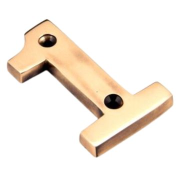 Screw Fix 1 Number 78 mm Aged Polished Bronze Unlacquered