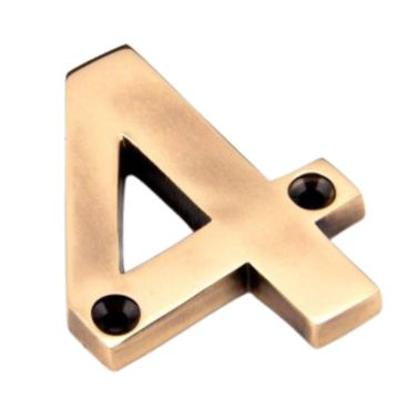 Screw Fix 4 Number 78 mm Aged Polished Bronze Unlacquered