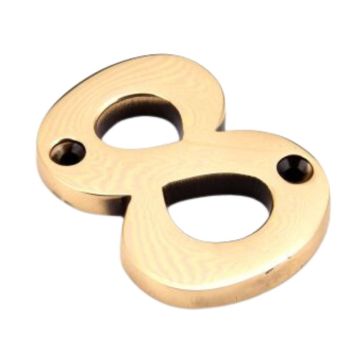 Screw Fix 8 Number 78 mm Aged Polished Bronze Unlacquered