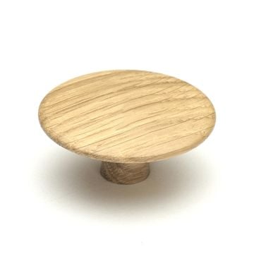Mushroom Oak Cabinet Knob