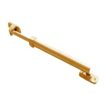 Telescopic Friction Stay 228 mm Polished Brass Lacquered