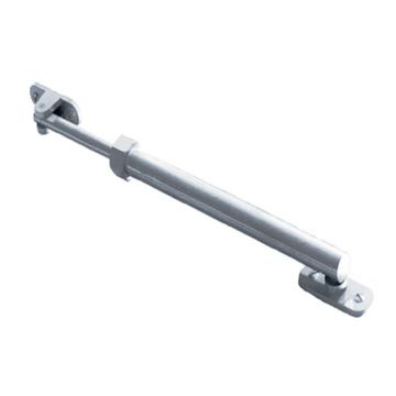 Telescopic Friction Stay 228 mm Polished Chrome Plate