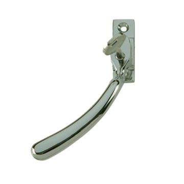 Left Hand Lockable Handle Satin Nickel Plate