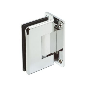 Wall to Glass Hinge 90 Degree with Plain Plate