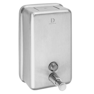 BC923B Vertical Soap Dispenser 206 x 121 mm Polished Stainless Steel