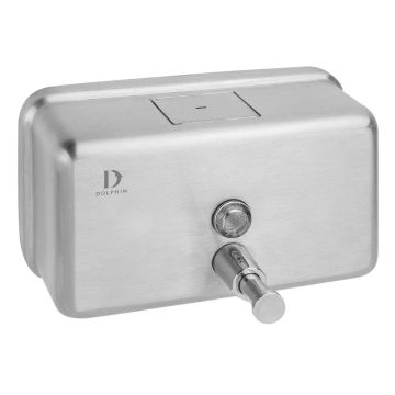 BC923B Horizontal Soap Dispenser 121 x 206 mm Polished Stainless Steel