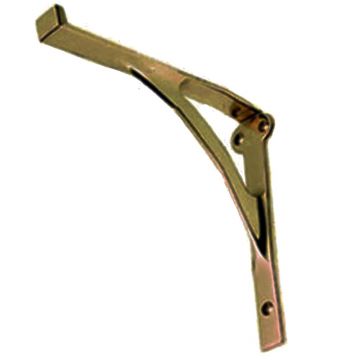 Shelf Bracket for Glass 102 mm Antique Brass Lacquered