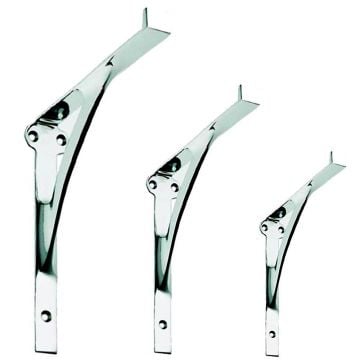 Shelf Bracket for Glass 102 mm - 152 mm and 203 mm