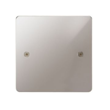 Horizon Classic Single Blanking Plate Polished Stainless Steel