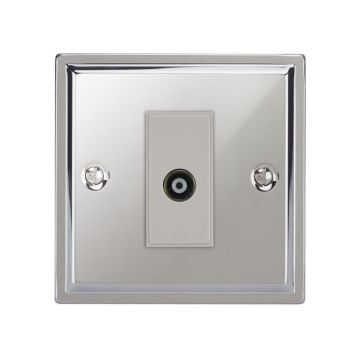 1 Gang Co-Axial TV Outlet