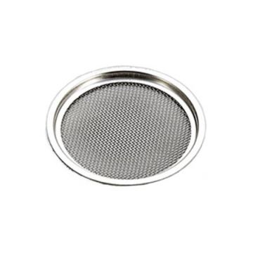 Circular Air Vent with Mesh 120 mm Satin Stainless Steel