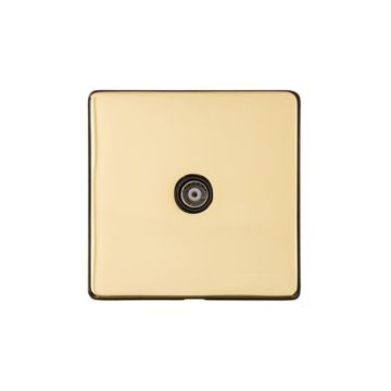 Heritage Vintage Single Co-Axial Polished Brass Lacquered