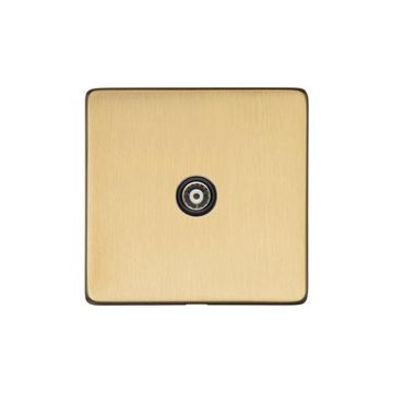 Heritage Vintage Single Co-Axial Satin Brass Lacquered