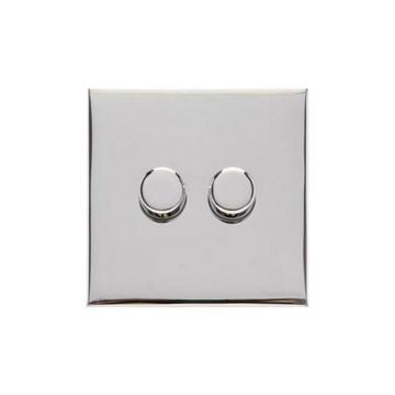 Winchester 2 Gang 2 Way 200W Trailing Edge Dimmer
