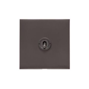 Heritage Windsor 1 Gang Dolly Switch Windsor Matt Bronze Lacquered