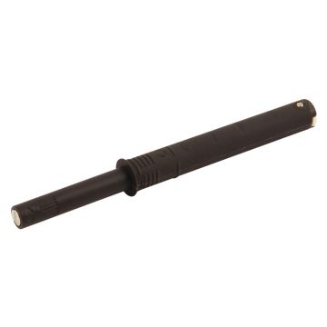 Push Catch with Magnet 10 x 69 mm Long Version Black
