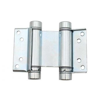 Double Action Spring Hinge 76mm Bright Zinc