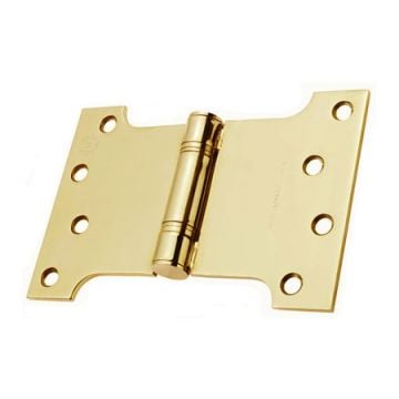 Parliament Hinge Twin Bearing 102 x102 mm Stainless Steel Polished Stainless Steel