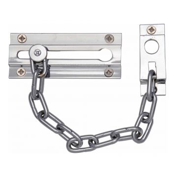 Security Door Chain Polished Chrome Plate