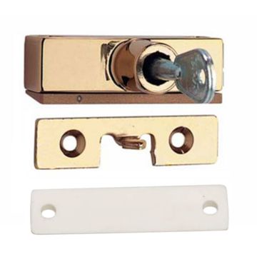 Snaplock for Casement Electro Brass Plated