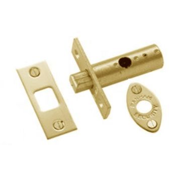 Banham W104 window security bolt Polished Brass Lacquered
