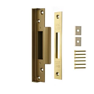 Sashlock Rebate Kit 13 mm Polished Brass Lacquered