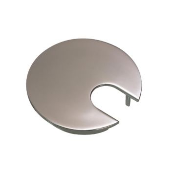 Cable Outlet 63mm Steel Satin Chrome Plate