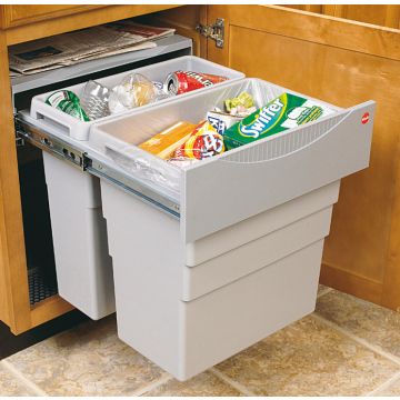 Pull Out Waste Bin 49 Litres Standard finish