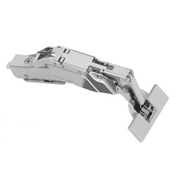 Tiomos 160 Deg Overlay Plus Soft Close Click-on Hinge For Doors 16 - 32 mm Thick