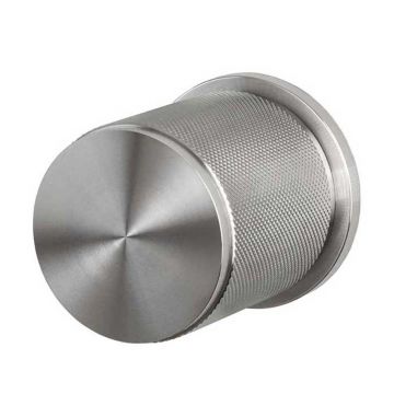 B&P Liner Mortice Knob Unsprung 4 mm Rose Satin Stainless Steel