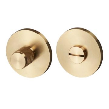 Privacy WC Thumbturn and Emergency Release Satin Brass Unlacquered