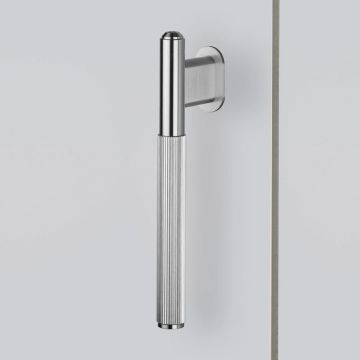 Buster + Punch Linear L Bar 125 x 12 mm Satin Stainless Steel