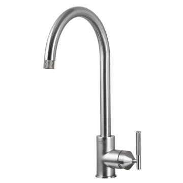Buster + Punch Linear Mixer Tap Satin Stainless Steel