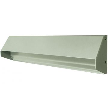 Security Letter Tidy with Integral Hood 330 x 80 mm Gold Anodised