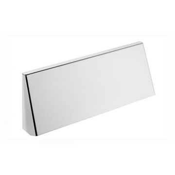 Letterplate Security Hood 265 x 110 mm Polished Nickel Plate