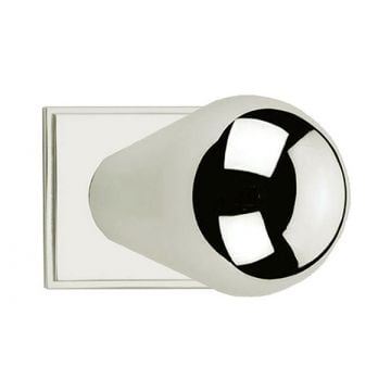 Tear Drop Mortice Knobs 50 mm with Square Stepped Edge Concealed Fix Plates 54 mm Imitation Bronze Unlacquered