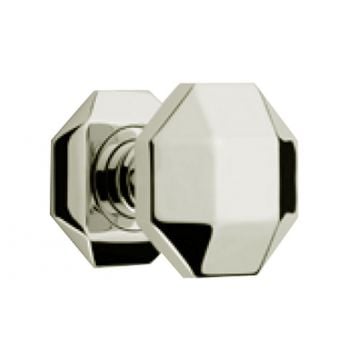 Facetted Octagonal Knobs 60 mm