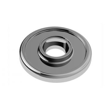 Profile Ring Roses 54mm Concealed Fix  Satin Nickel Plate