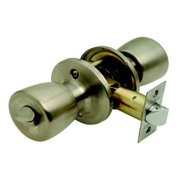 Guardian Privacy Knobset Satin Stainless Steel