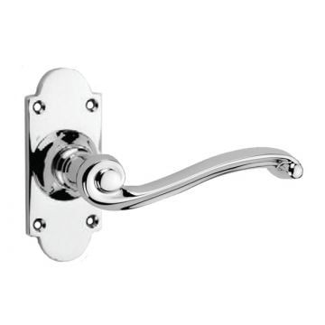 Scroll Lever 440 Latch Small Plate
