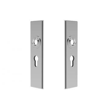 Profile Euro Backplates Concealed Fix 50 x 200mm