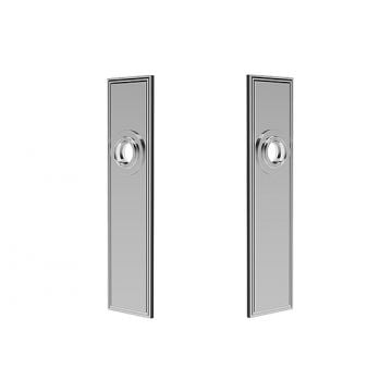 Contour Latch Backplates Concealed Fix 50 x 200mm