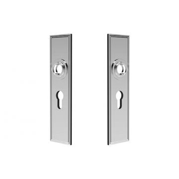 Contour Euro Backplates Concealed Fix 50 x 200mm